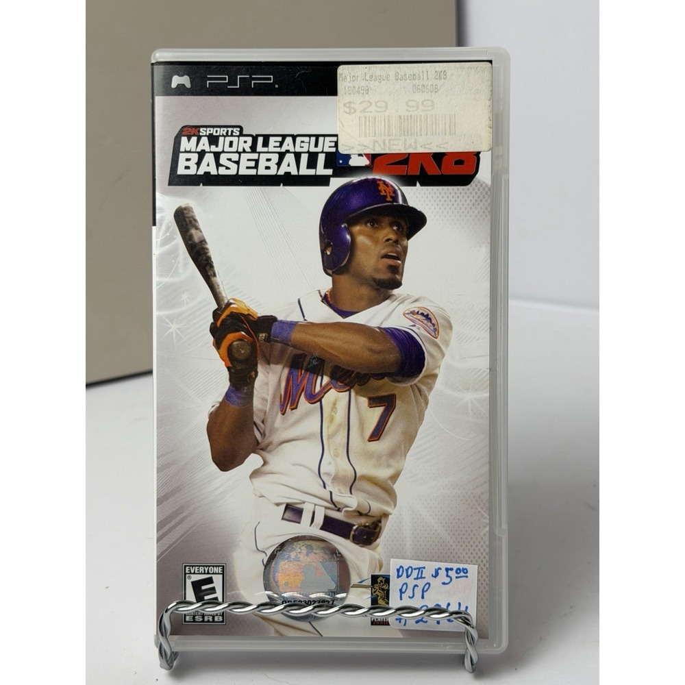 Major League Baseball 2K9 PLAYSTATION PORTABLE PSP Sports Complete With Manual